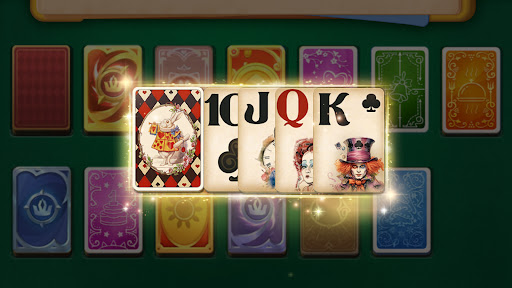 Screenshot of Alice Solitaire: Card Games