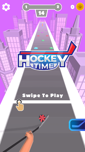 Android application Hockey Time screenshort