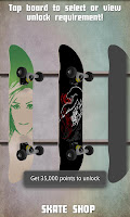 screenshot of Fingerboard: Skateboard