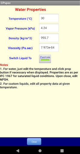 CPspec Screen 3