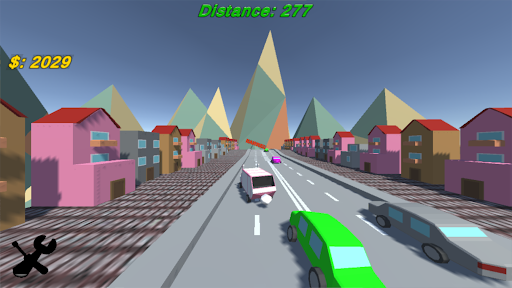 Crazy Trash Race Screen 2