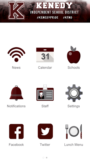 Android application Kenedy Ind School District screenshort
