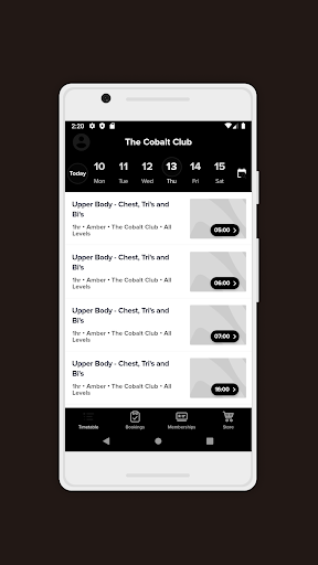 Cobalt Club Screen 2