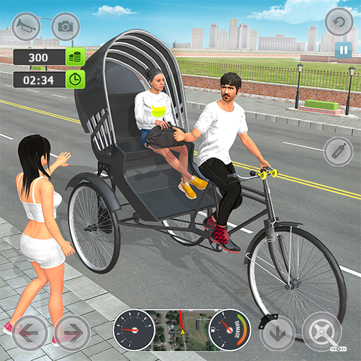 BMX Cycle Games - Taxi Games logo