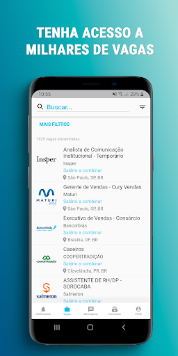 Android application Empregare screenshort