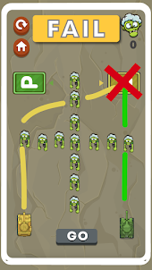 Path to for Tank: Draw to line