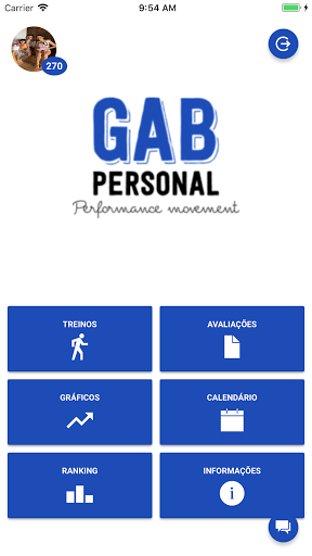 Android application Gab Personal screenshort