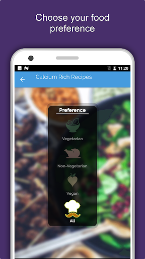 Screenshot of Calcium Rich Food Recipes