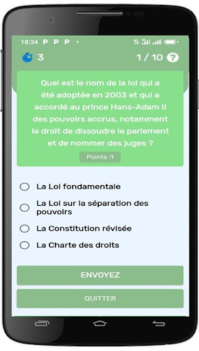 Quiz Liechtenstein Screen 3