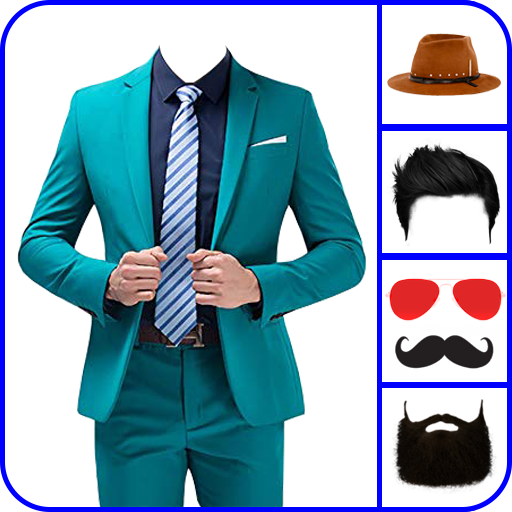 Men Suit Photo Editor & Casual  Icon