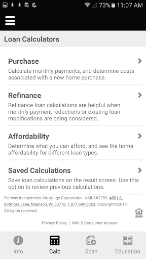 MortgageBanc Mobile App