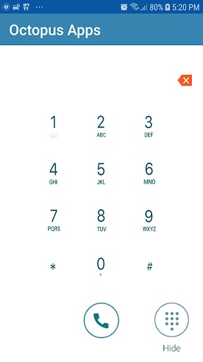 Android application Octopus Apps screenshort