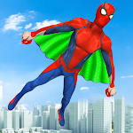 Cover Image of Télécharger Spidey Spider Iron Rope Miami  APK