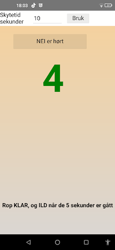 Felttimer Screen 3