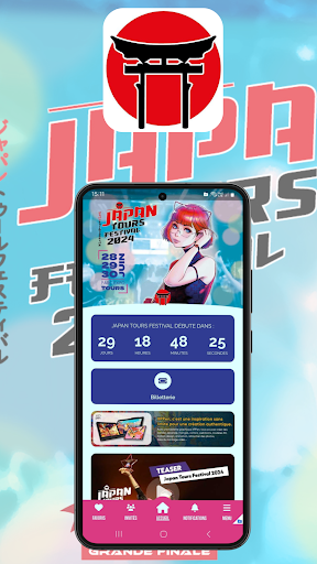 Android application Japan Tours Festival 2024 screenshort