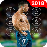 Keypad Lock Screen For Cristiano Ronaldo 2018 icon