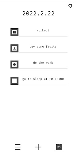 Android application hellotodo screenshort