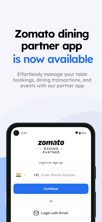 Zomato Dining Partner - 1.1.9 - (Android)