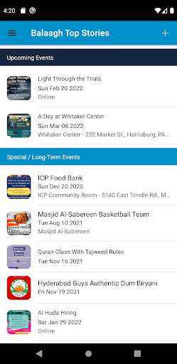 Android application Balaagh Headlines screenshort