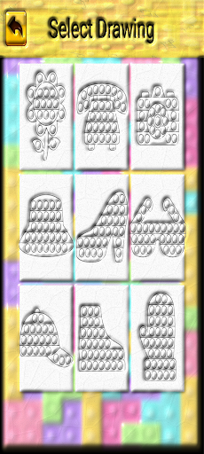 Pop It Coloring Screen 3