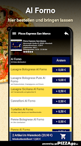 Captura de Pantalla 6 Pizza Express San Marco Altens android