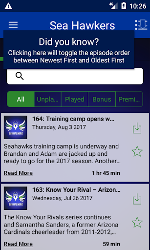 Sea Hawkers: Seattle Seahawks Screen 2