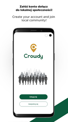 Android application Crowdy screenshort