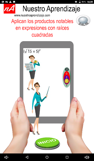 Android application Aplican producto notables, exp screenshort