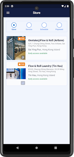 Flow & Roll Laundry Screen 2