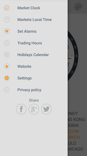 Market 24h Clock+ Screen 2