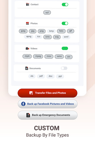 Screenshot of InfinitiKloud - Backup & Resto