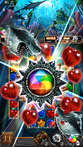 Jewel Poseidon : Jewel Match 3 - Puzzle - games
