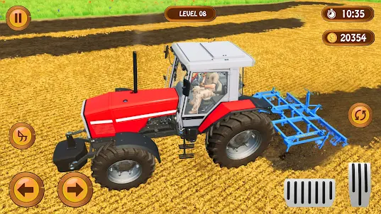 Tractor Farming Driving Games