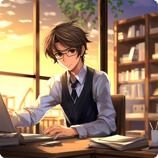 Virtual Office Life Anime Game