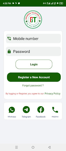 Grameen Telecom Screen 2
