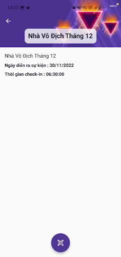 Android application Edutalk Event QR Scanner screenshort
