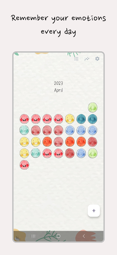 Android application Daliy Mood - Mood Diary, Memo screenshort