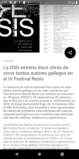 Orquesta Sinfónica de Galicia Screen 2