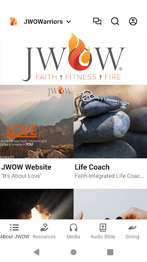 Android application JWOW Ministries screenshort