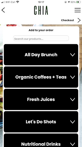 Chia Naturally Healthy Screen 2