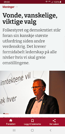 Vennesla Tidende Screen 3