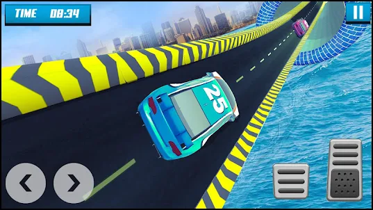 Mega Ramp Race: 자동차 시뮬레이터 게임