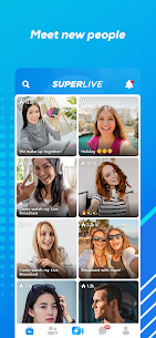 SuperLive Live Streams & Video Chats v1.4.3 APK (MOD, Premium Unlocked) Free For Android 8