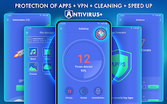 screenshot of Antivirus - Cleaner + VPN