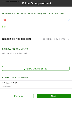 Android application H&A AccuMobile screenshort