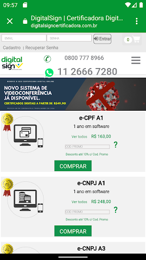 DigitalSign Brasil Screen 3