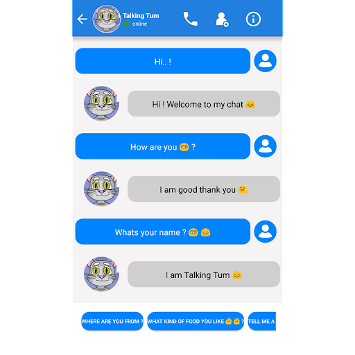 Talk Cat Call Fake Screen 3