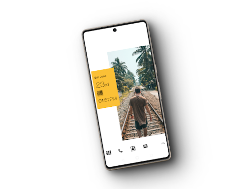 A15 Theme for KLWP Screen 3