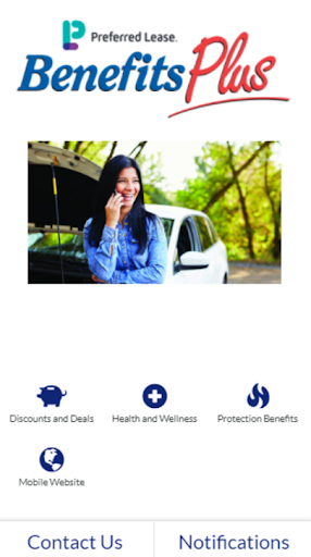 Android application Preferred Lease Benefits Plus screenshort