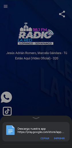 Radio La Red screenshot 5